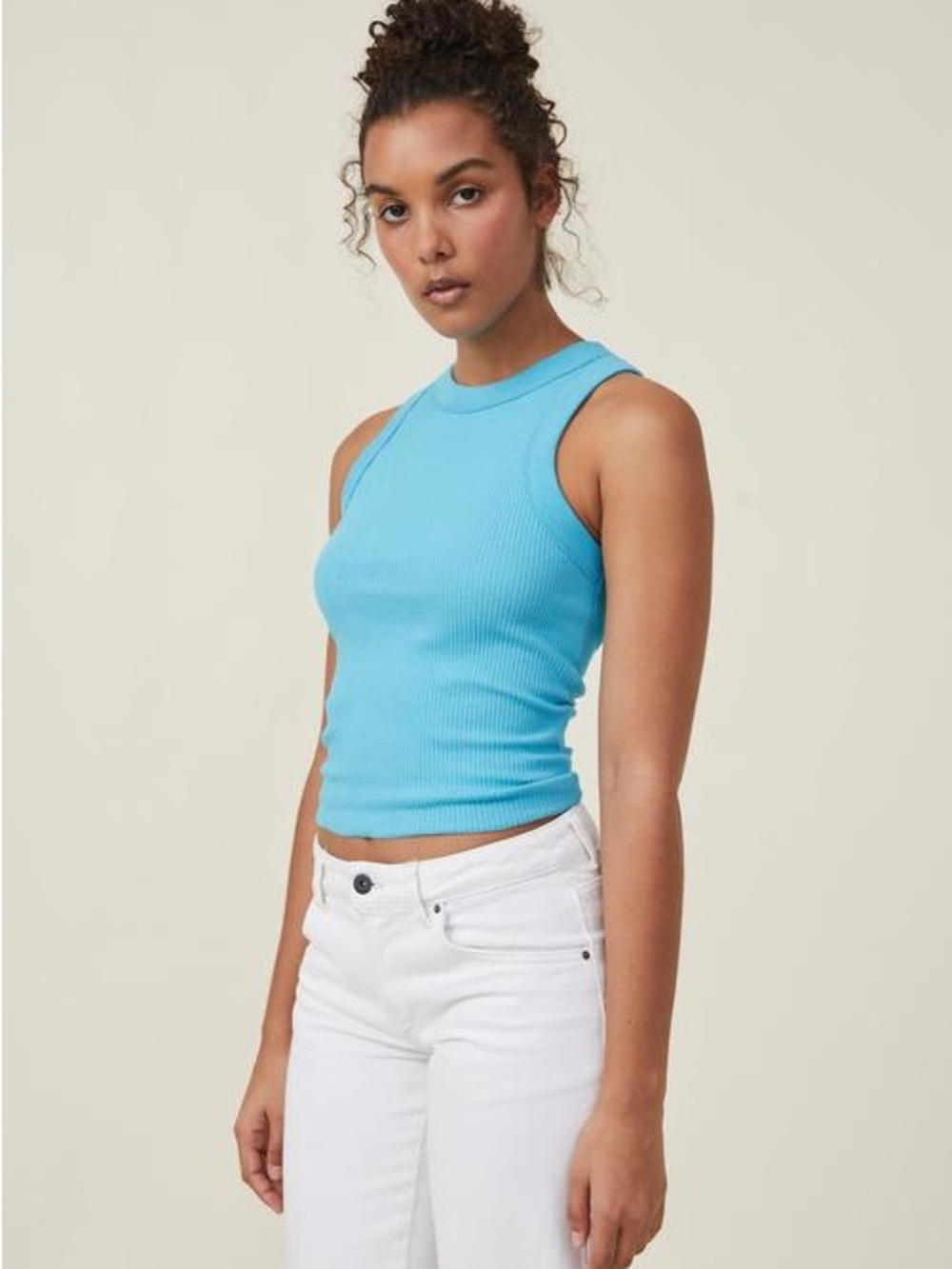Cotton On Sleeveless Ribbed Tank Top
